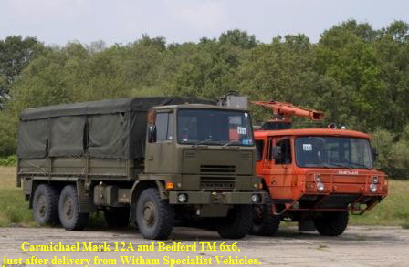 Carmichael Mark 12A and Bedford TM 6x6