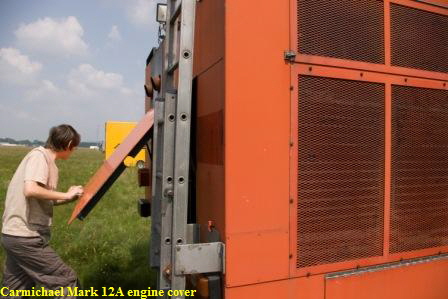 Carmichael Mark 12A engine cover