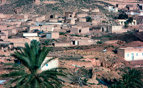 Another view of a Berber village in Southern Tunisia