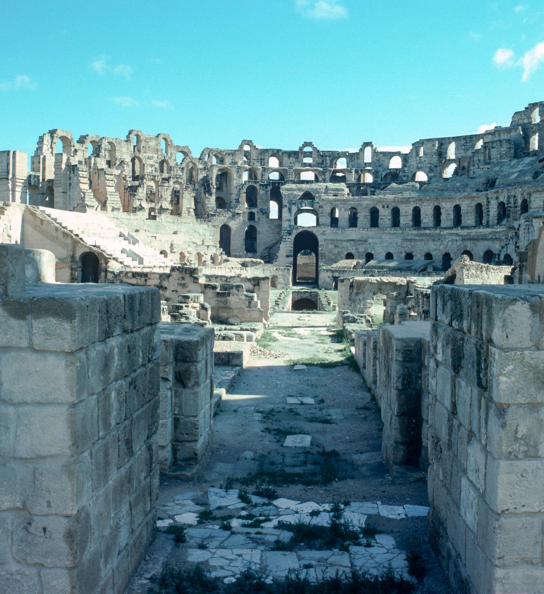 Inside Amphitheatre of El Jem 500k