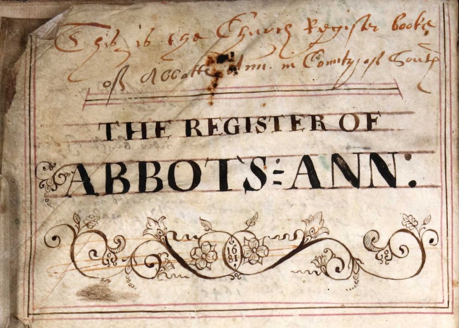 Harry Hurst Church Warden of Abbotts Ann