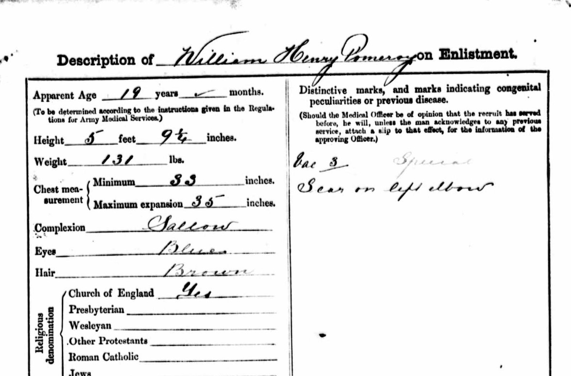 Army William Henry Pomeroy 3