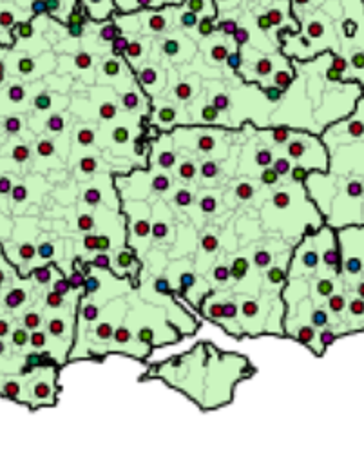 Domesday hundreds map hampshire
