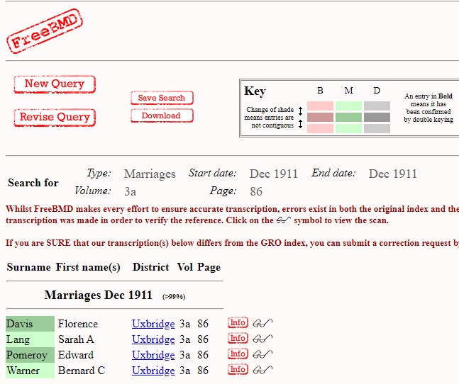 FreeBMD 1911 Vol 3a Page 86
