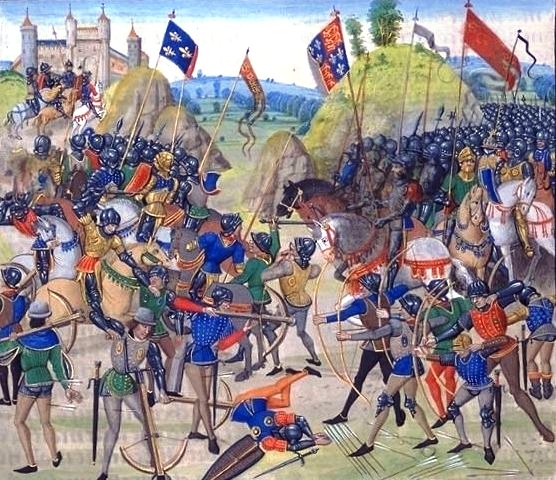 Battle of crecy froissart