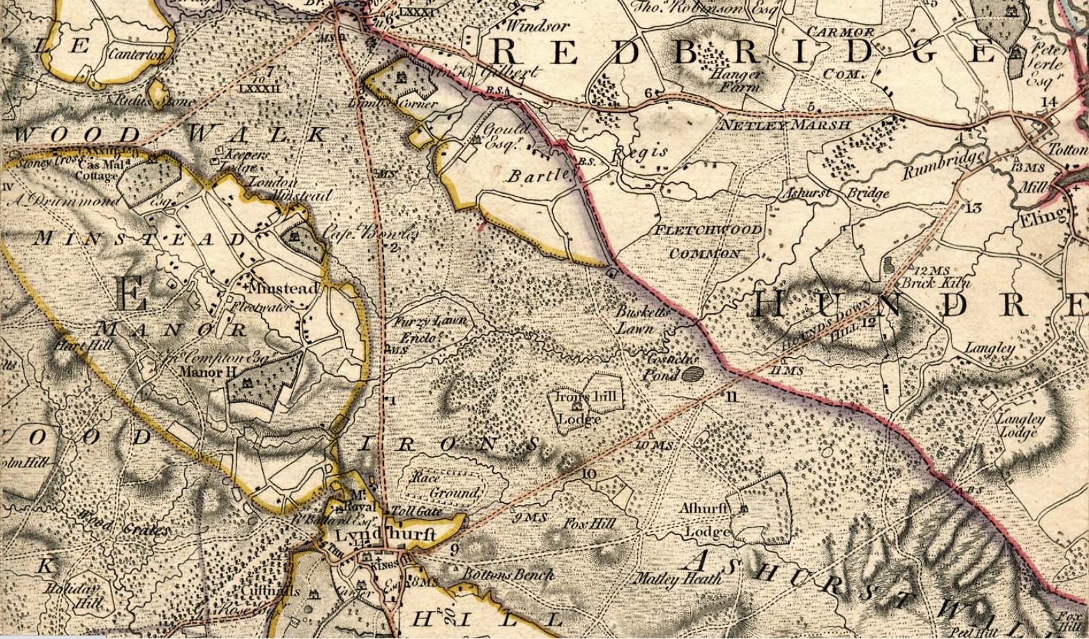 Lyndhurst Toll Gate and Racecourse