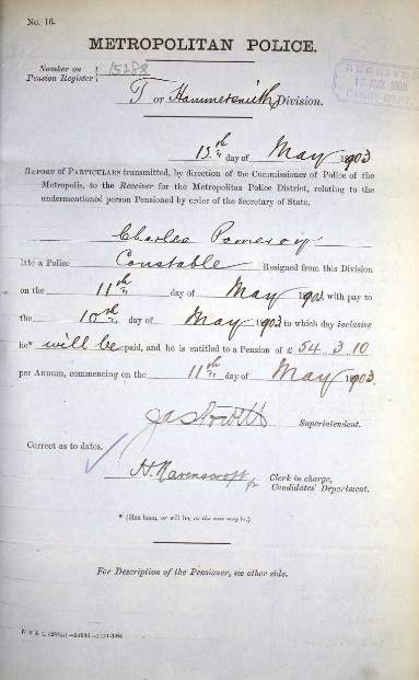 Met Police Ret Charles Pomeroy p1