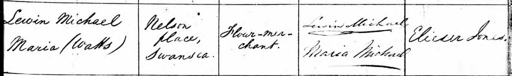 Baptised Lemon Hart Michael 3 July 1829 B