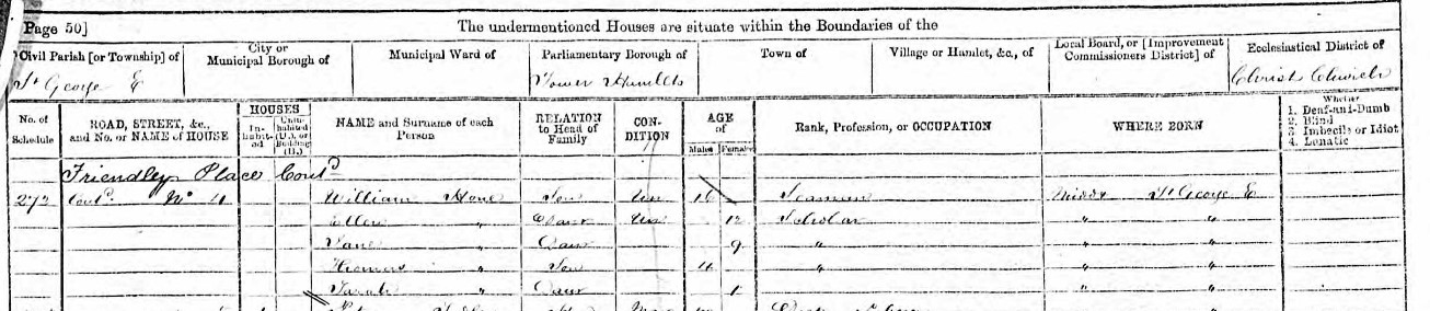 Census 1871 Elizabeth page 2