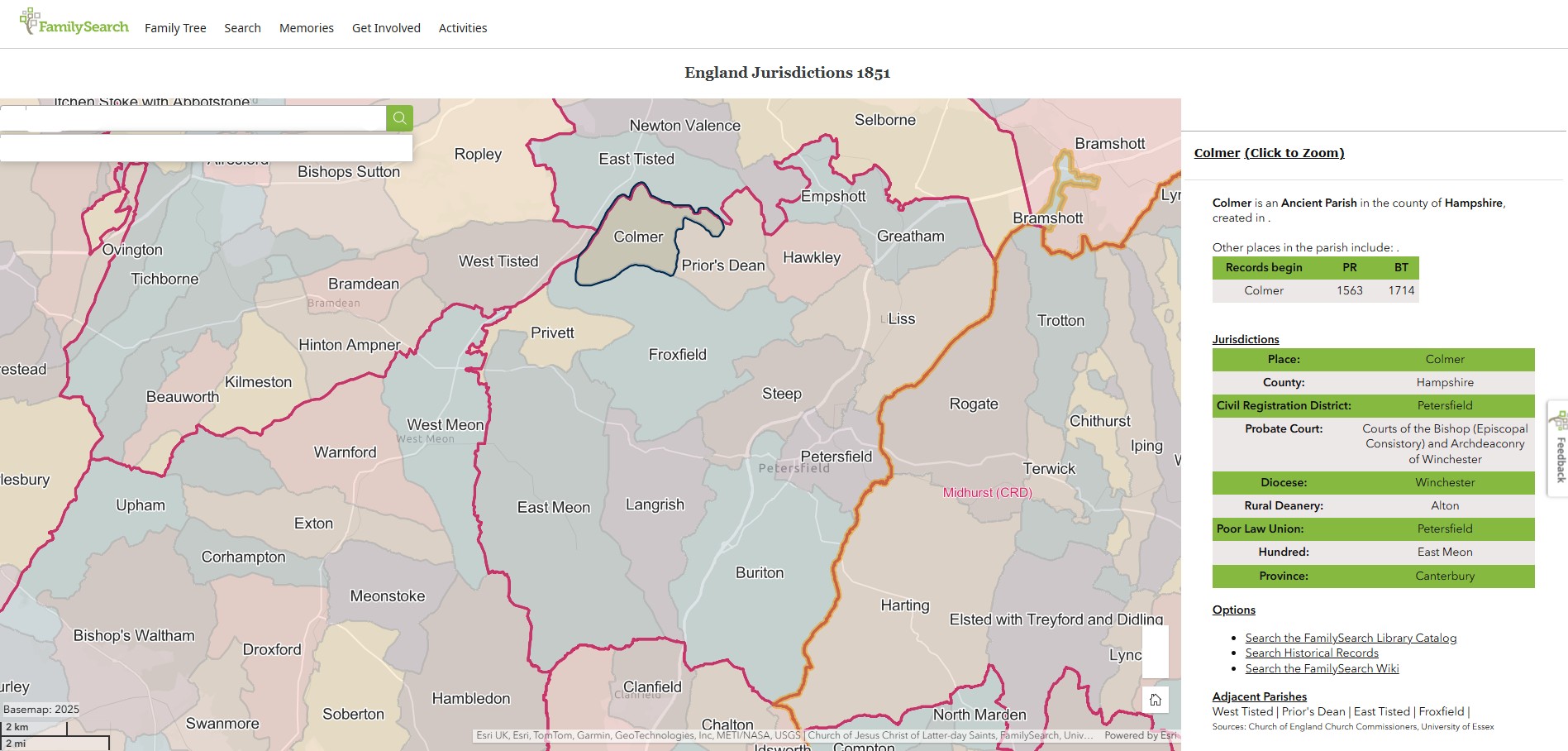 England Jurisdictions 1851 Colmer 1