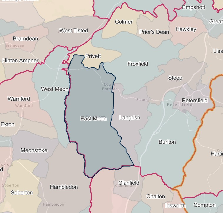England Jurisdictions 1851 East Meon 2