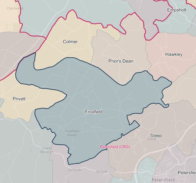 England Jurisdictions 1851 Froxfield 2