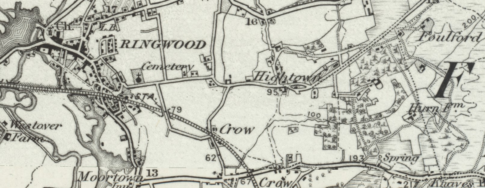 Hightown Ringwood OS 1 inch