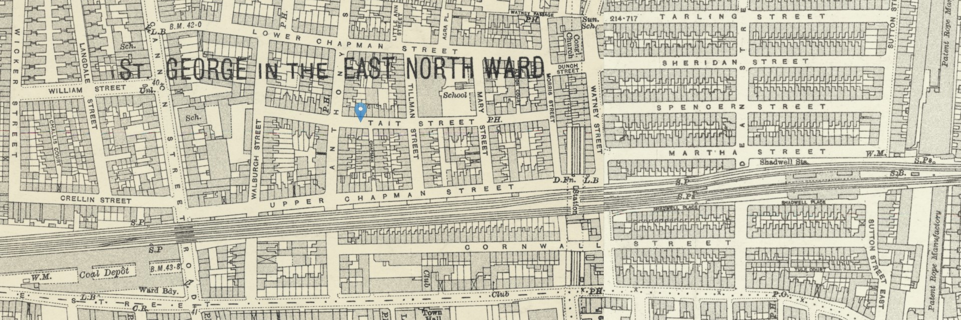 OS Map 25 Tait Street