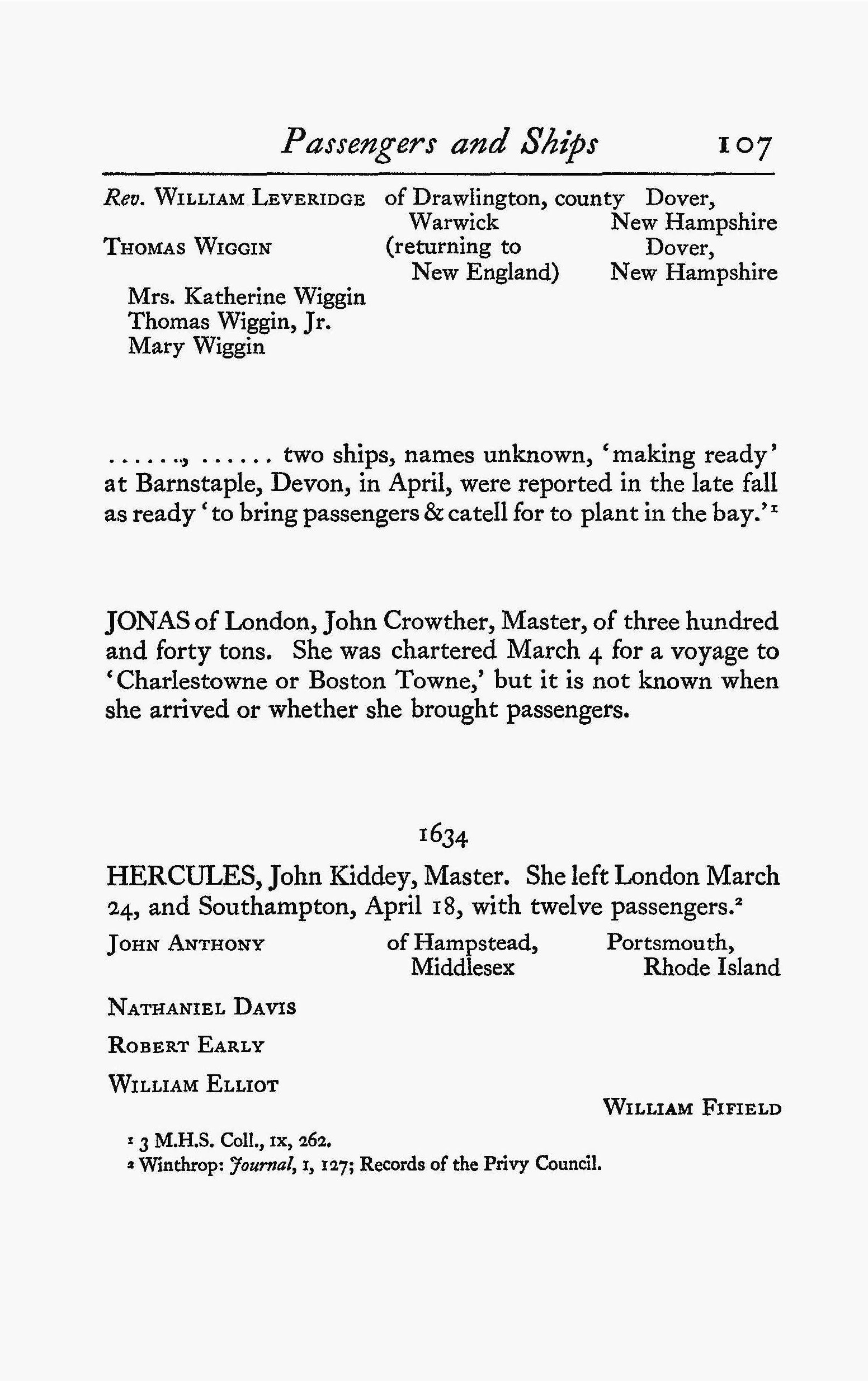 William Fifield Ships page 107