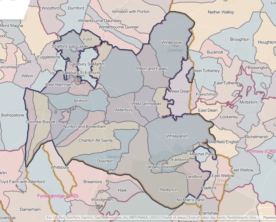 England Jurisdictions 1851 CRD Alderbury 2