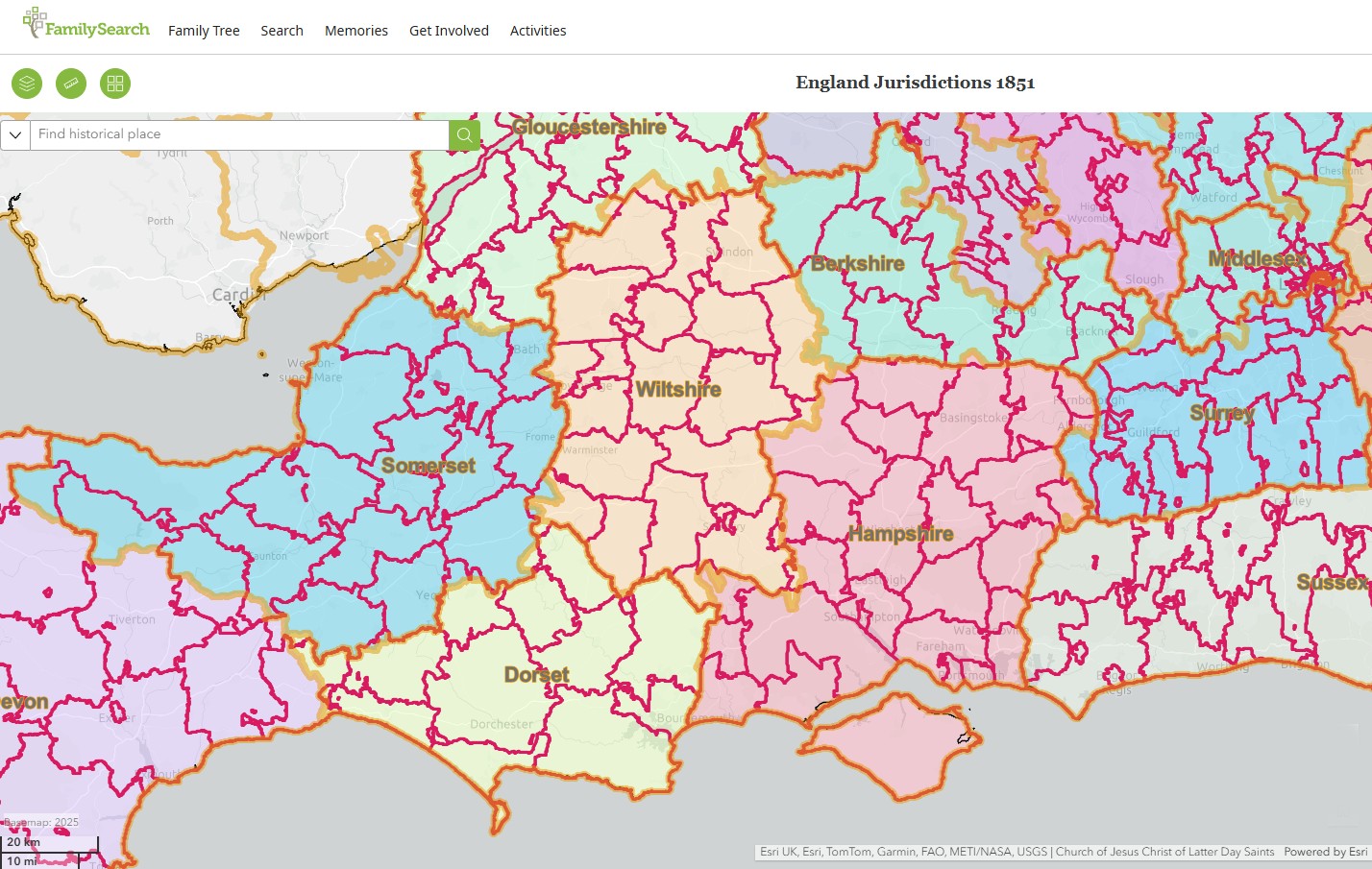 England Jurisdictions 1851 CRD SCE 1