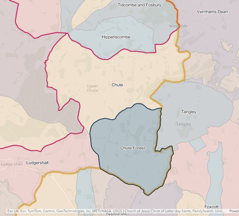 England Jurisdictions 1851 Chute Forest 2