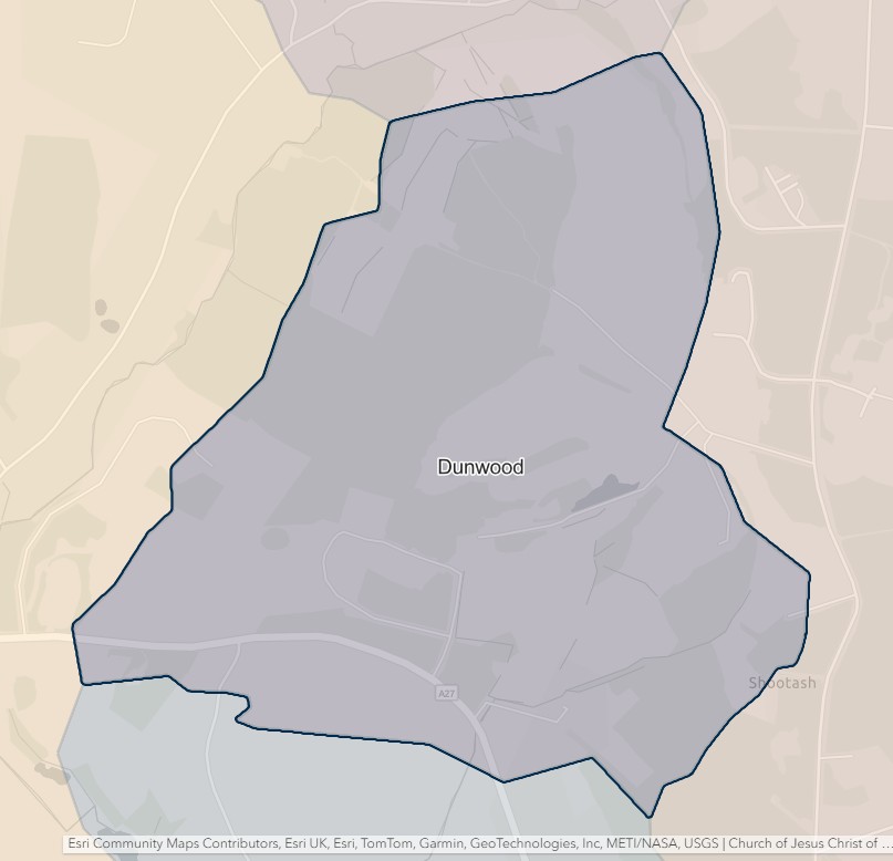 England Jurisdictions 1851 Dunwood 2