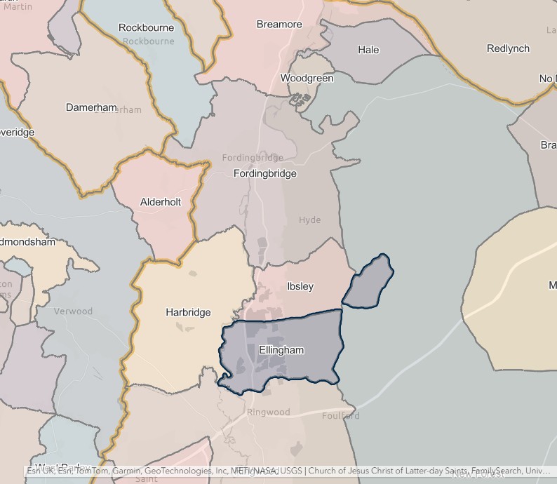England Jurisdictions 1851 Ellingham 2