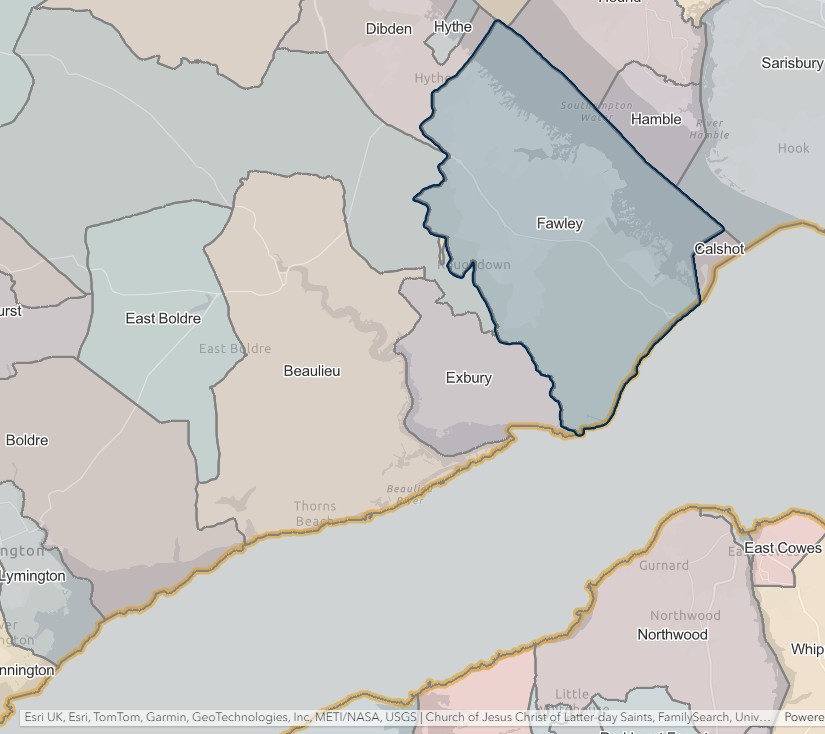 England Jurisdictions 1851 Fawley 2