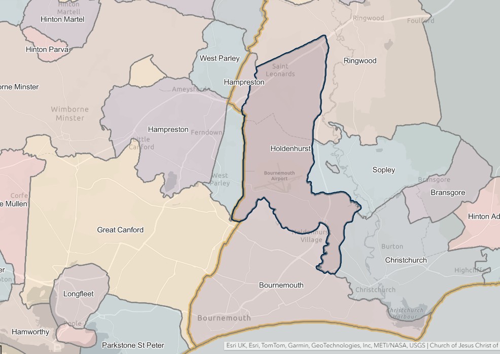 England Jurisdictions 1851 Holdenhurst 2