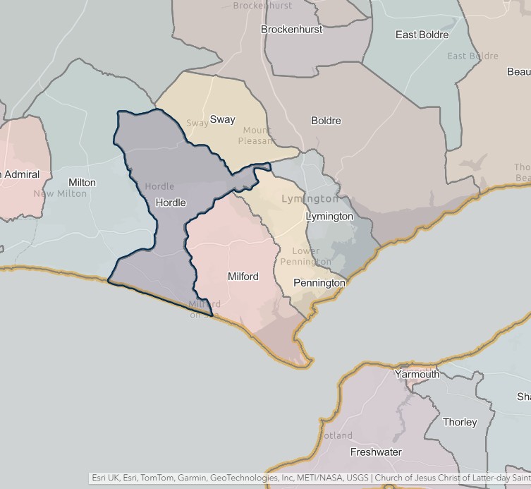 England Jurisdictions 1851 Hordle 2