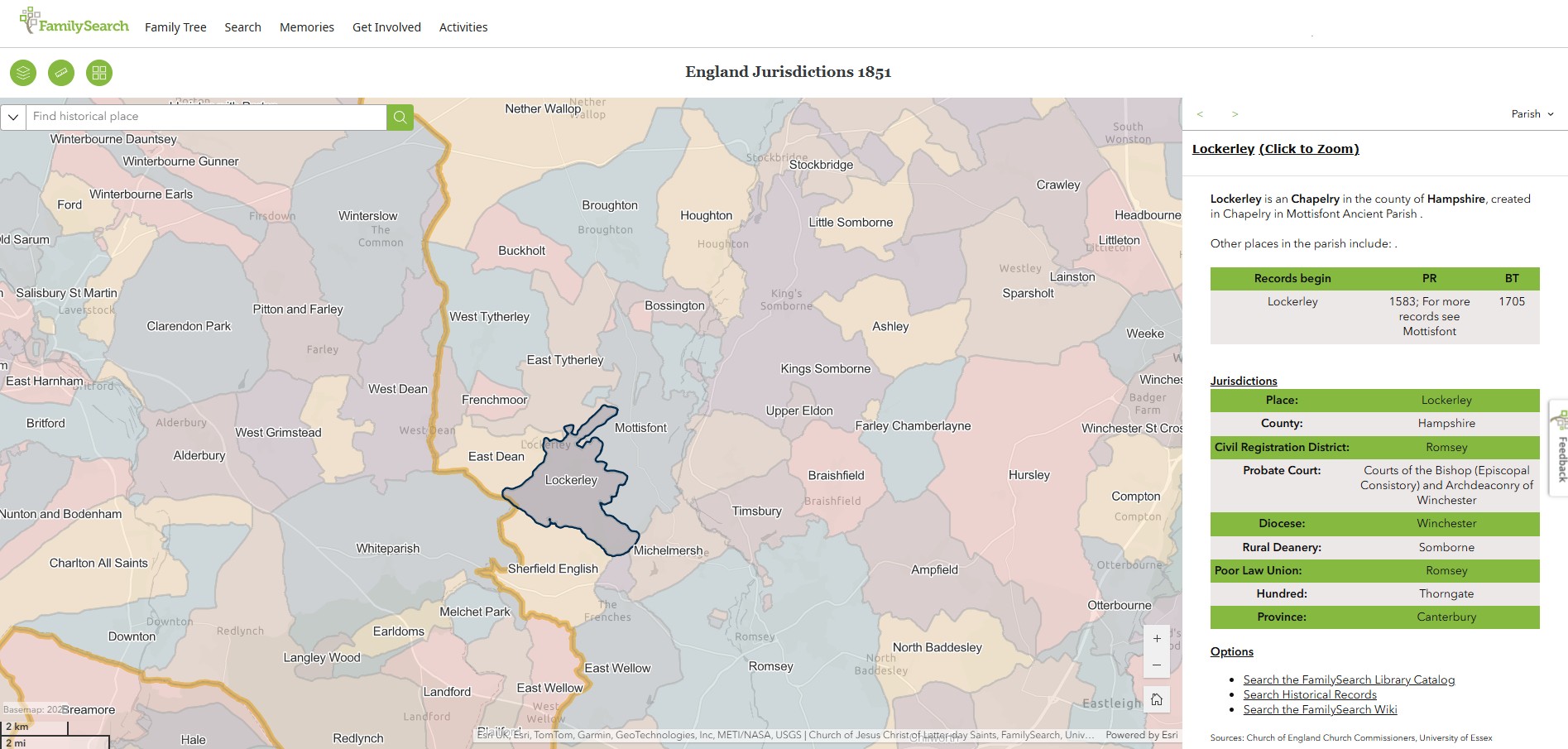 England Jurisdictions 1851 Lockerley 1