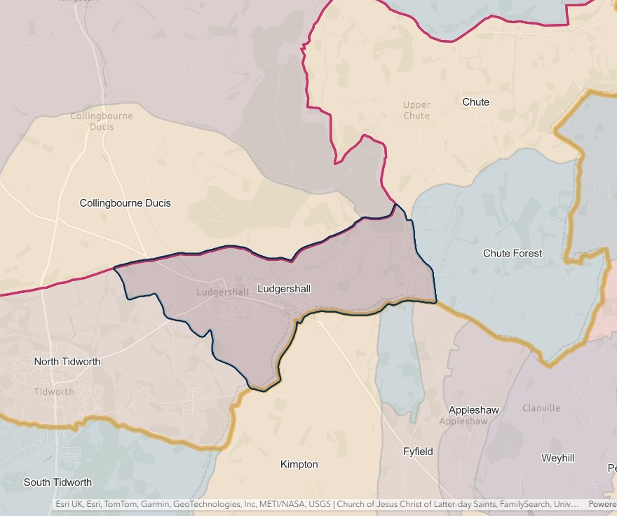 England Jurisdictions 1851 Ludgershall 2