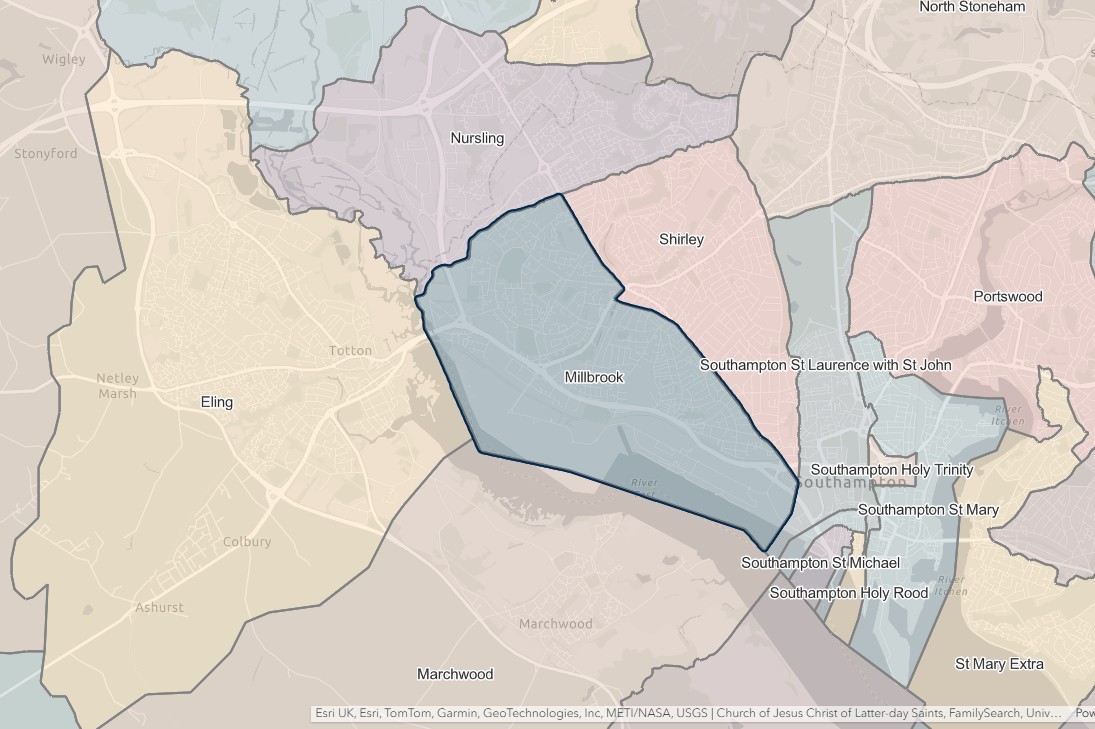 England Jurisdictions 1851 Millbrook 2