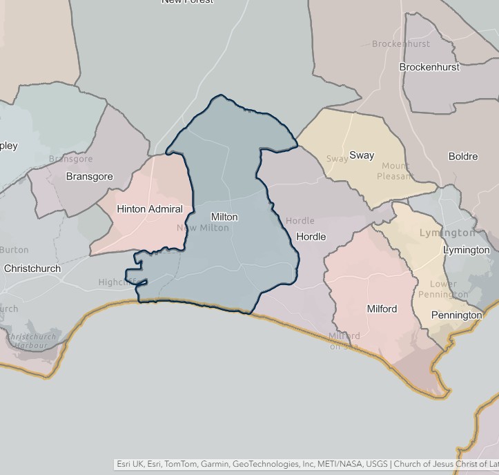 England Jurisdictions 1851 Milton 2