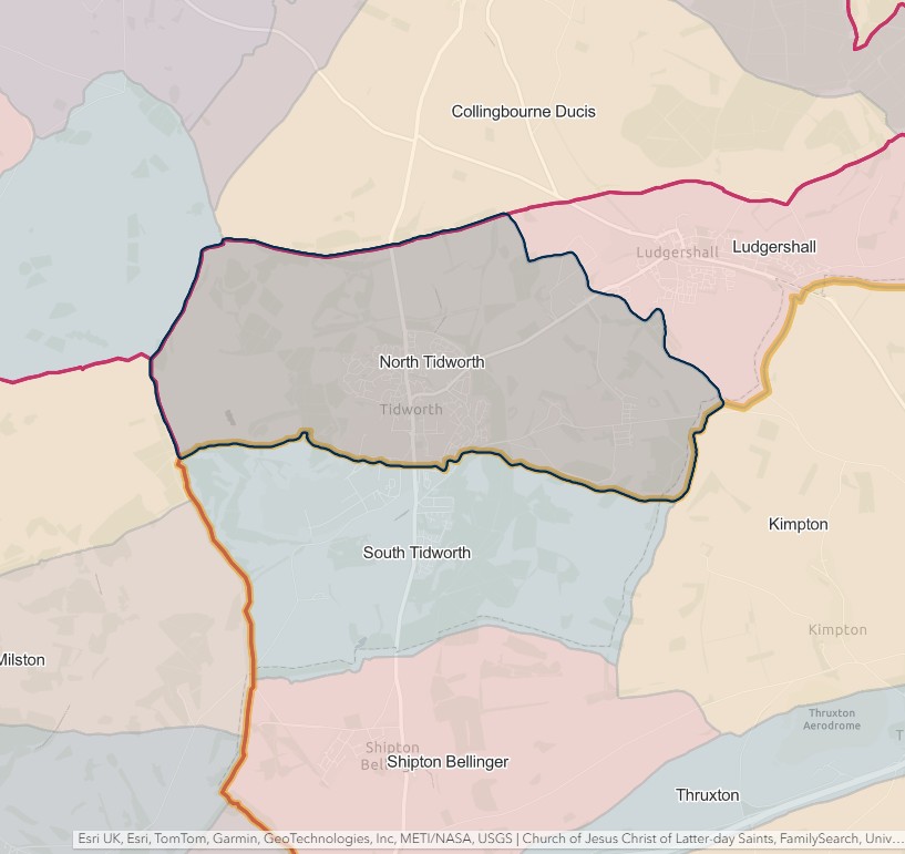 England Jurisdictions 1851 North Tidworth 2