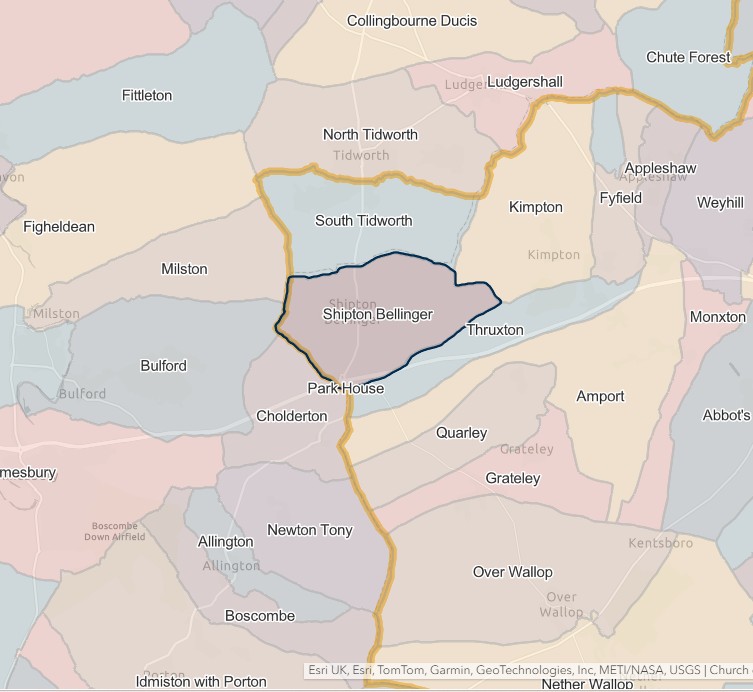 England Jurisdictions 1851 Shipton Bellinger 2