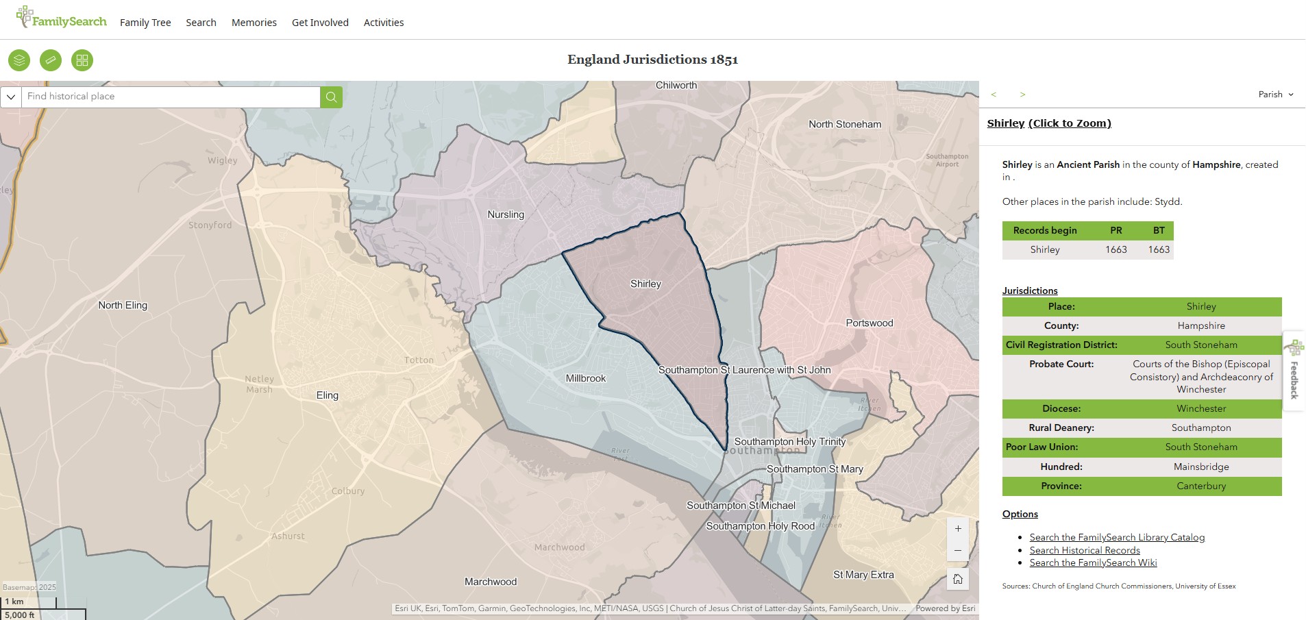England Jurisdictions 1851 Shirley 1