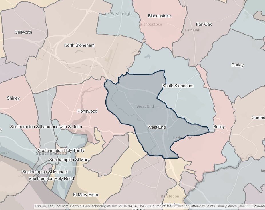 England Jurisdictions 1851 West End 2