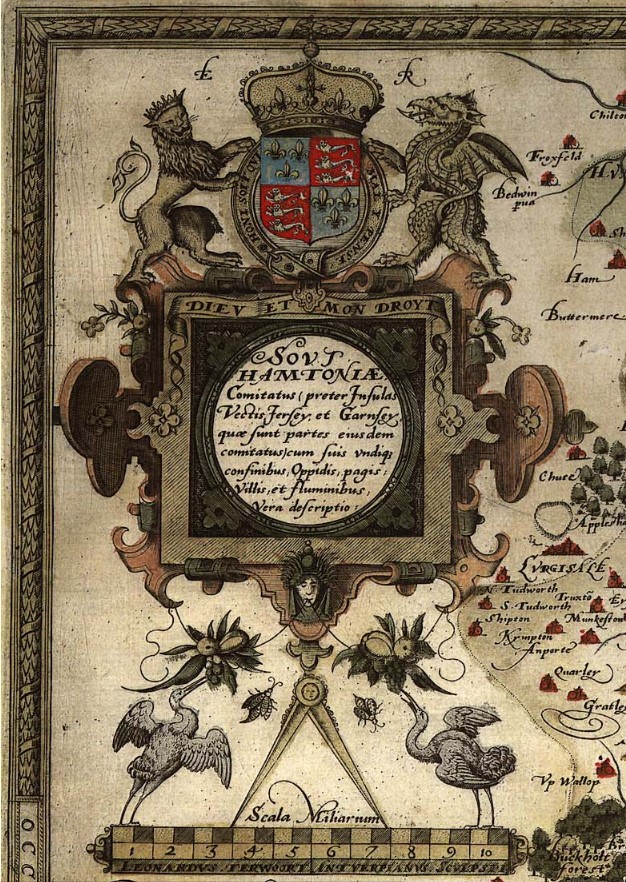 Saxton 1575 Hampshire title