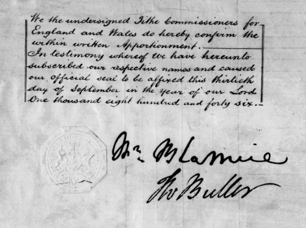 Tithe Apportionment Nursling Ratification