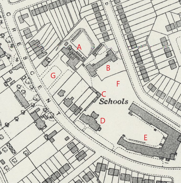 OS 25 inch Shirley Warren Schools 1941