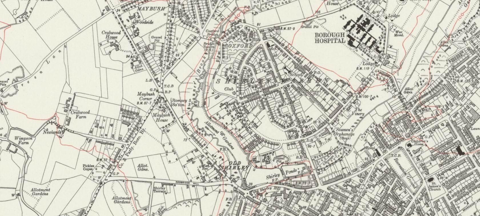 OS Six inch Shirley Warren 1935