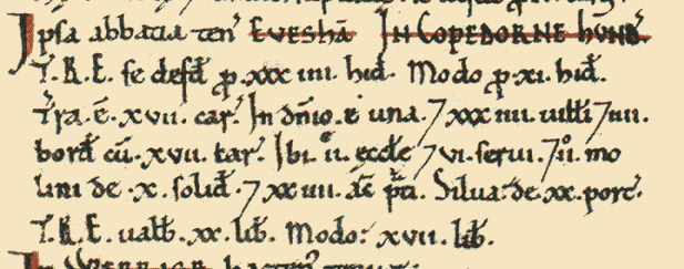 Domesday Epsom 1148 1