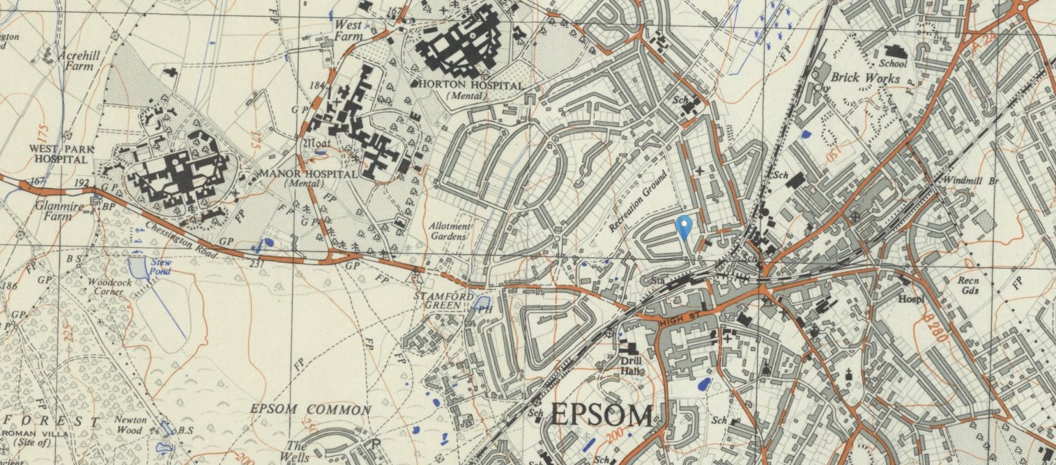 OS 1 to 25000 NLS TQ26 Revised 1938 1955 Published 1956