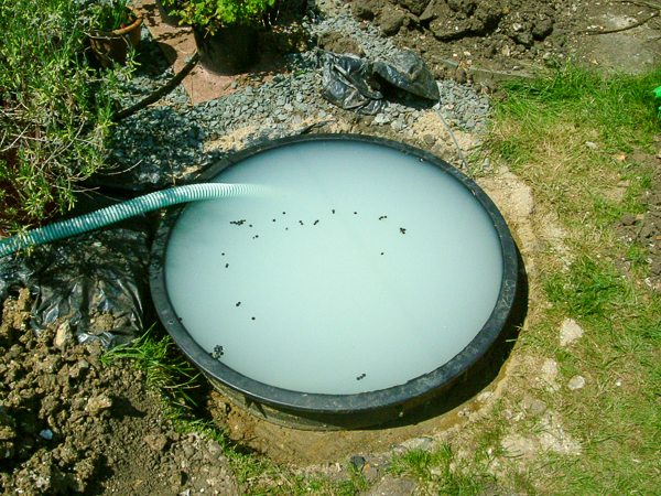 Fig 2 Phase 1 The first filling